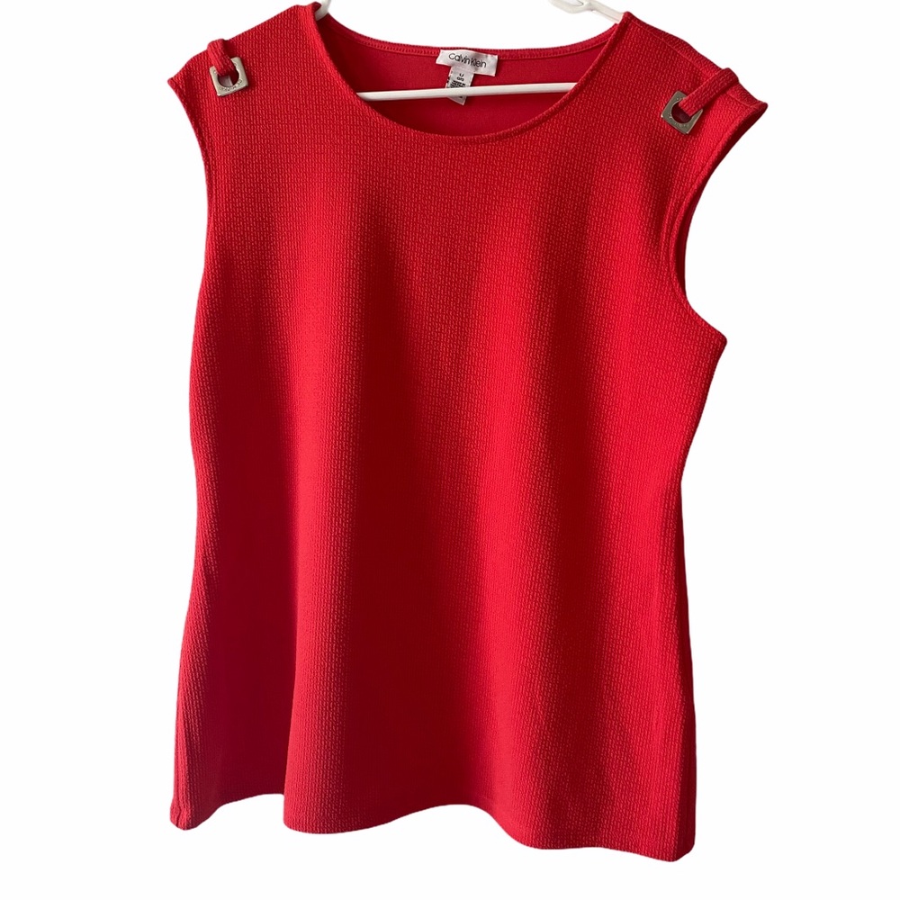 Calvin Klein Sleeveless Blouse L